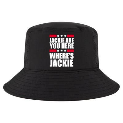 Jackie Are You Here Where's Jackie Cool Comfort Performance Bucket Hat
