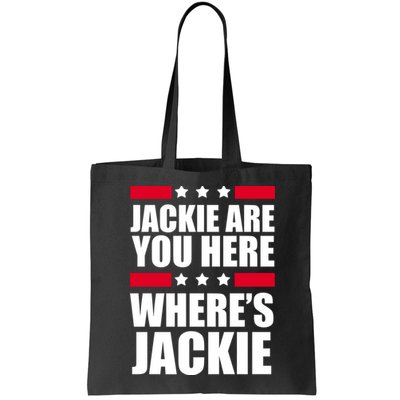 Jackie Are You Here Where's Jackie Bag