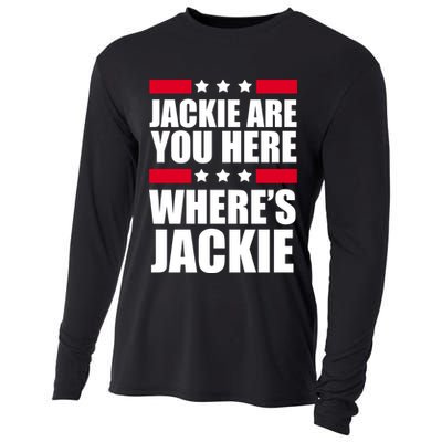 Jackie Are You Here Where's Jackie Cooling Performance Long Sleeve Crew