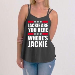 Jackie Are You Here Where's Jackie Women's Strappy Tank