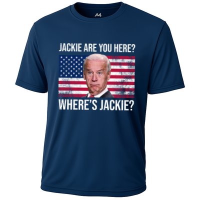 Jackie Are You Here Where's Jackie? Funny Biden Performance Shirt