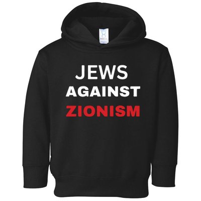 Jews Against Zionism Toddler Hoodie