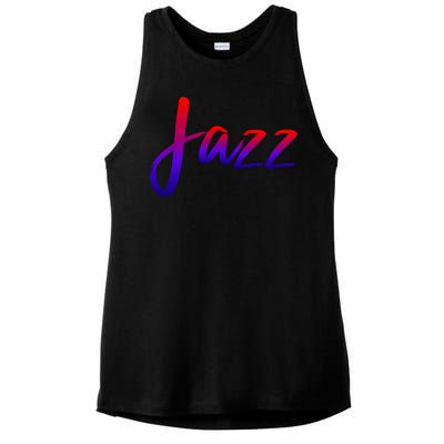 Jazz Ladies PosiCharge Tri-Blend Wicking Tank