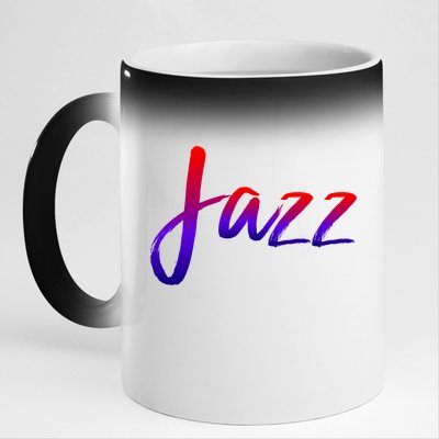 Jazz 11oz Black Color Changing Mug