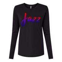 Jazz Womens Cotton Relaxed Long Sleeve T-Shirt