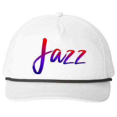 Jazz Snapback Five-Panel Rope Hat