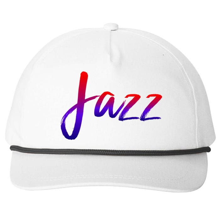 Jazz Snapback Five-Panel Rope Hat