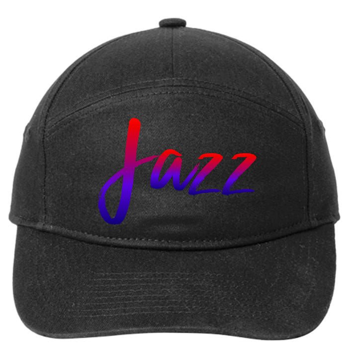 Jazz 7-Panel Snapback Hat