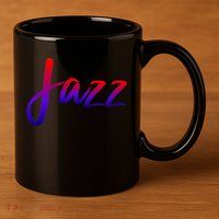 Jazz 11oz C Handle Ceramic Mug