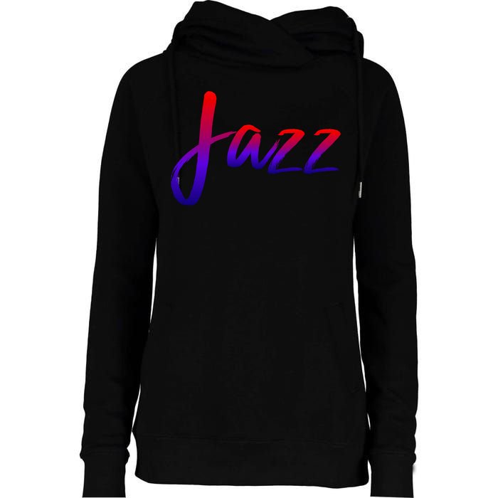 Jazz Womens Funnel Neck Pullover Hood