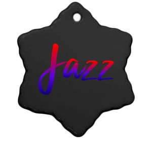 Jazz Ceramic Star Ornament