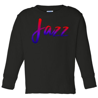 Jazz Toddler Long Sleeve Shirt