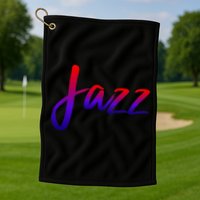 Jazz Golf Towel