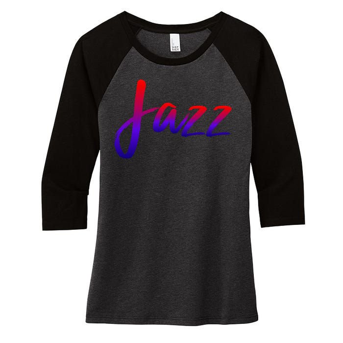 Jazz Women's Tri-Blend 3/4-Sleeve Raglan Shirt