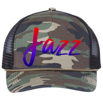 Jazz Retro Rope Trucker Hat Cap