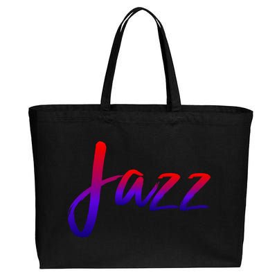 Jazz Cotton Canvas Jumbo Tote