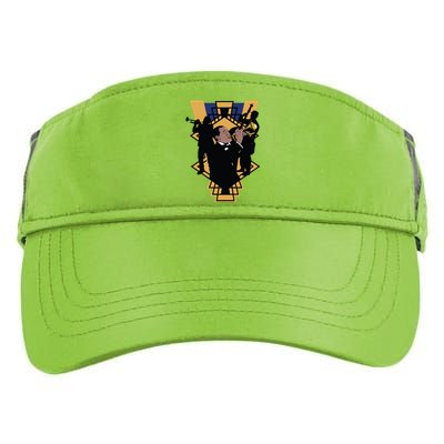 Jazz Band Adult Drive Performance Visor