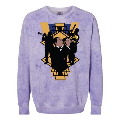 Jazz Band Colorblast Crewneck Sweatshirt