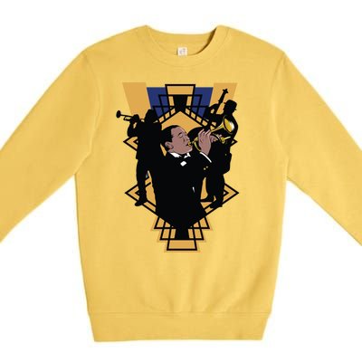 Jazz Band Premium Crewneck Sweatshirt