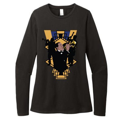 Jazz Band Womens CVC Long Sleeve Shirt