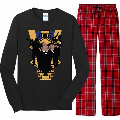 Jazz Band Long Sleeve Pajama Set