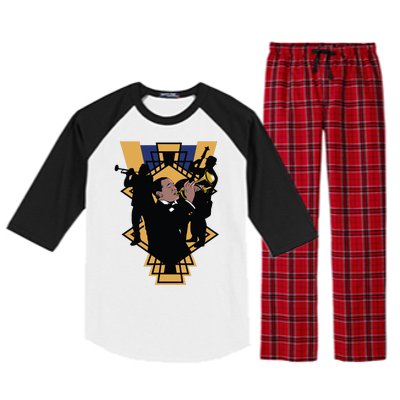 Jazz Band Raglan Sleeve Pajama Set