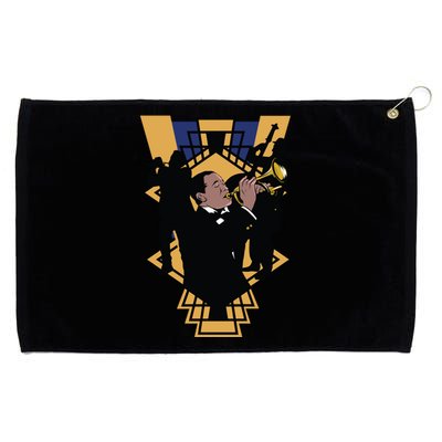 Jazz Band Grommeted Golf Towel