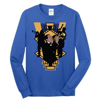 Jazz Band Tall Long Sleeve T-Shirt