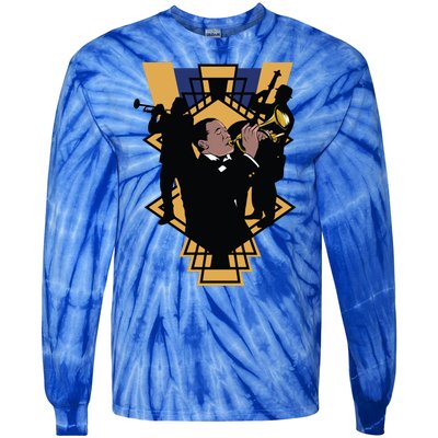 Jazz Band Tie-Dye Long Sleeve Shirt