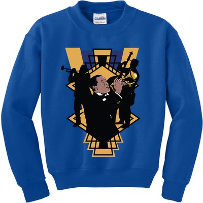 Jazz Band Kids Sweatshirt