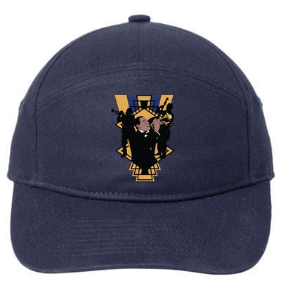 Jazz Band 7-Panel Snapback Hat