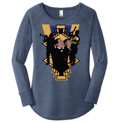 Jazz Band Women's Perfect Tri Tunic Long Sleeve Shirt