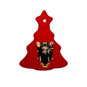 Jazz Band Ceramic Tree Ornament