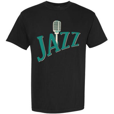 Jazz Microphone Garment-Dyed Heavyweight T-Shirt