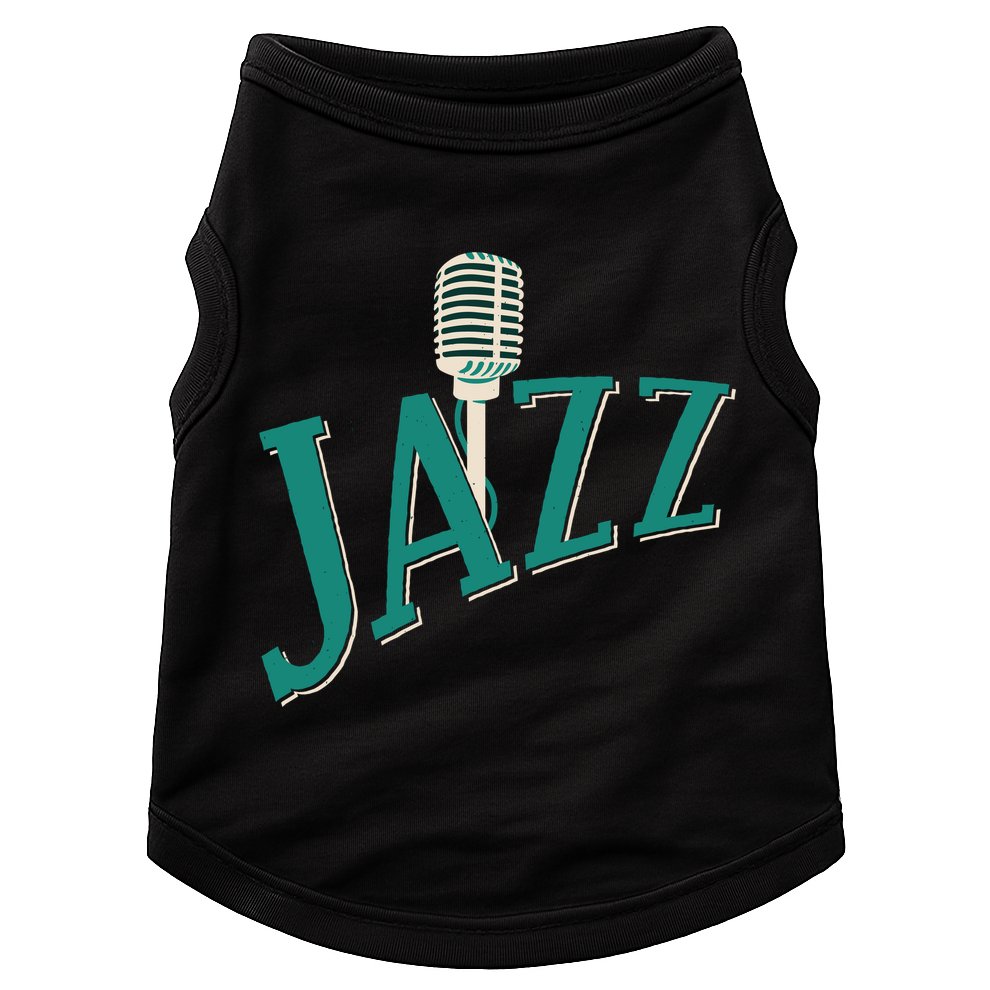Jazz Microphone Doggie Tank