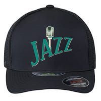 Jazz Microphone Flexfit Unipanel Trucker Cap