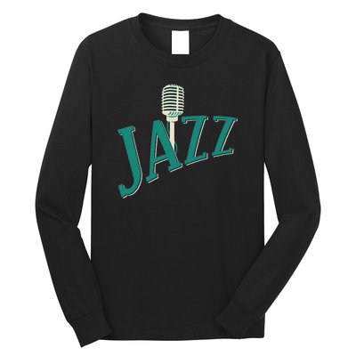 Jazz Microphone Long Sleeve Shirt