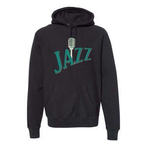 Jazz Microphone Premium Hoodie