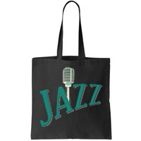 Jazz Microphone Tote Bag