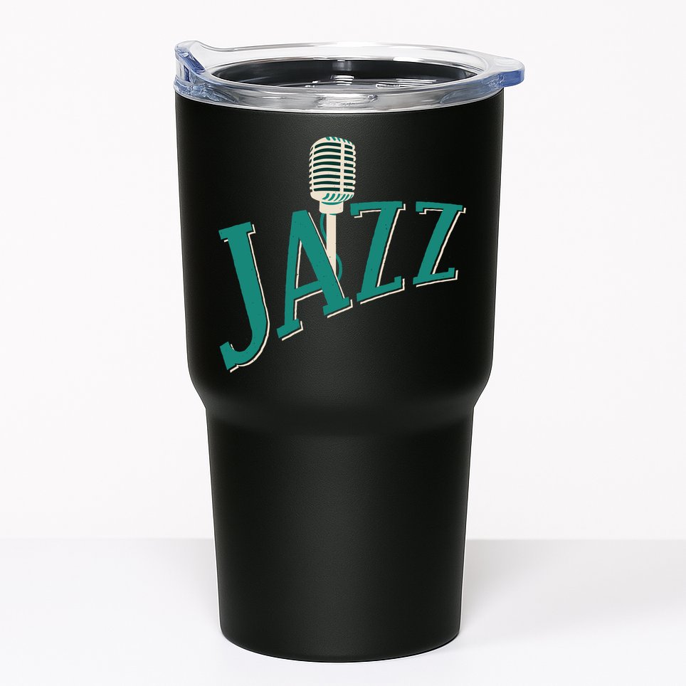 Jazz Microphone Tumbler