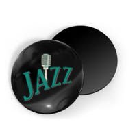 Jazz Microphone Magnet