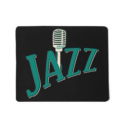 Jazz Microphone Mousepad