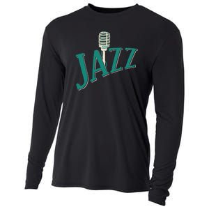 Jazz Microphone Cooling Performance Long Sleeve Crew