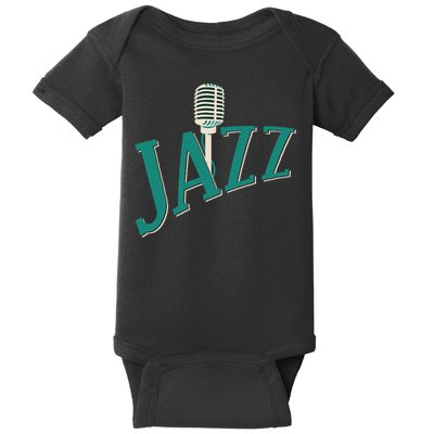 Jazz Microphone Baby Bodysuit