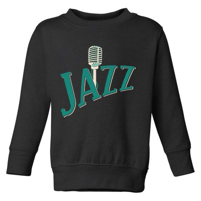 Jazz Microphone Toddler Sweatshirt