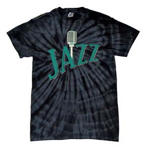 Jazz Microphone Tie-Dye T-Shirt