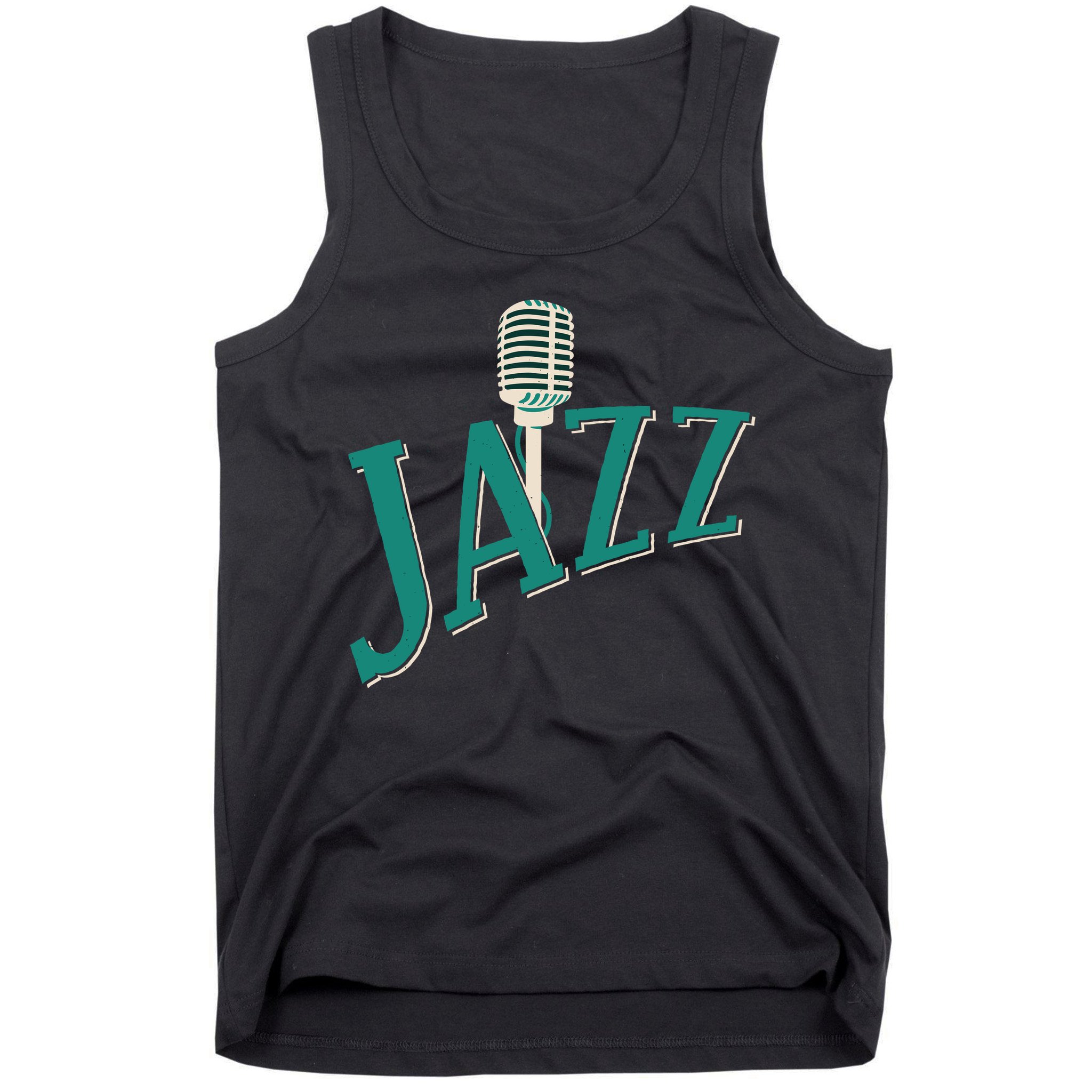 Jazz Microphone Tank Top