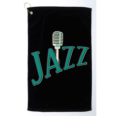 Jazz Microphone Platinum Collection Golf Towel