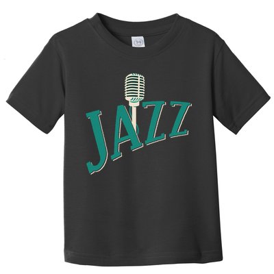 Jazz Microphone Toddler T-Shirt