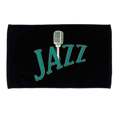 Jazz Microphone Microfiber Hand Towel